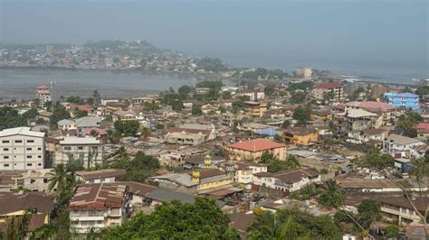 Freetown stadsbeeld
